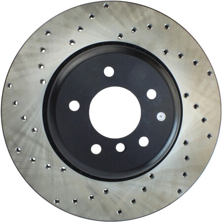 Centric Parts Sport Cross Drilled Brake Rotor, 128.34072R 128.34072R